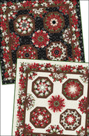 Winter Enchantment Kaleidoscope QuiltKit Cream Colorway