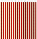 Winter Enchantment Stripe - Red