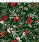 Winter Enchantment Toile - Green