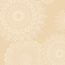Winter Haven 108" Dancing Doilies - Natural