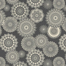 Winter Haven Dancing Doilies - Charcoal