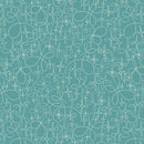 Winter Haven Doodle Star - Turquoise