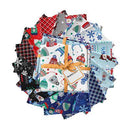 Winter Wonder Comfort Flannel Fat Quarter Bundle - 16 pcs