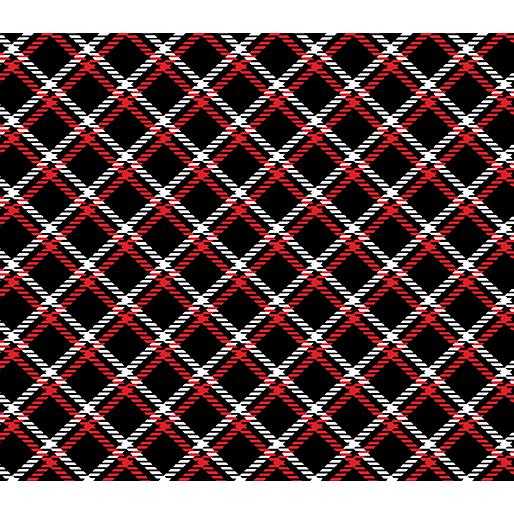 Winter Wonder Comfort Flannel Plaid - Black