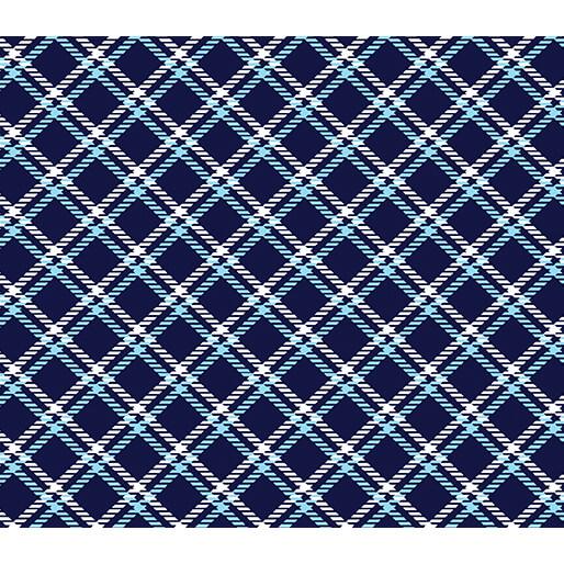 Winter Wonder Comfort Flannel Plaid - Blue