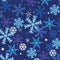 Winter Wonder Comfort Flannel Winter Snowflakes - Navy