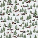 Winter Wonderland Cabin Scenic - Multi