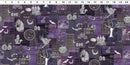 Witch's Tale Collage - Dark Lilac