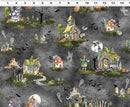 Witch's Tale Toile - Dark Gray