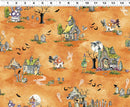 Witch's Tale Toile - Rust