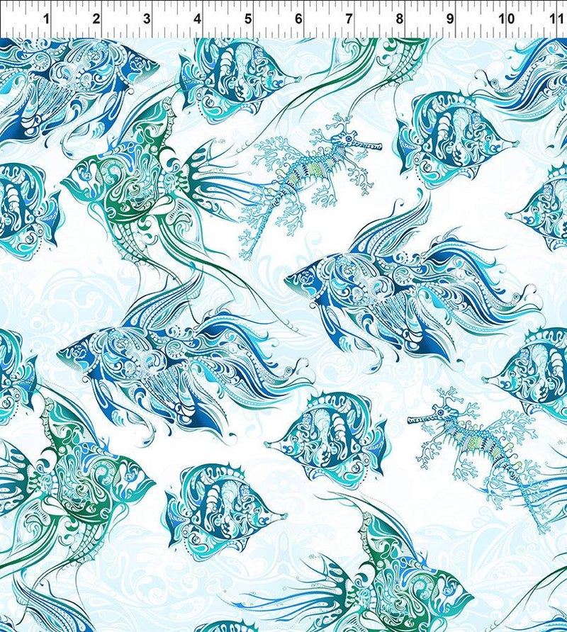 Wonders of the Ocean Fish -  Blue