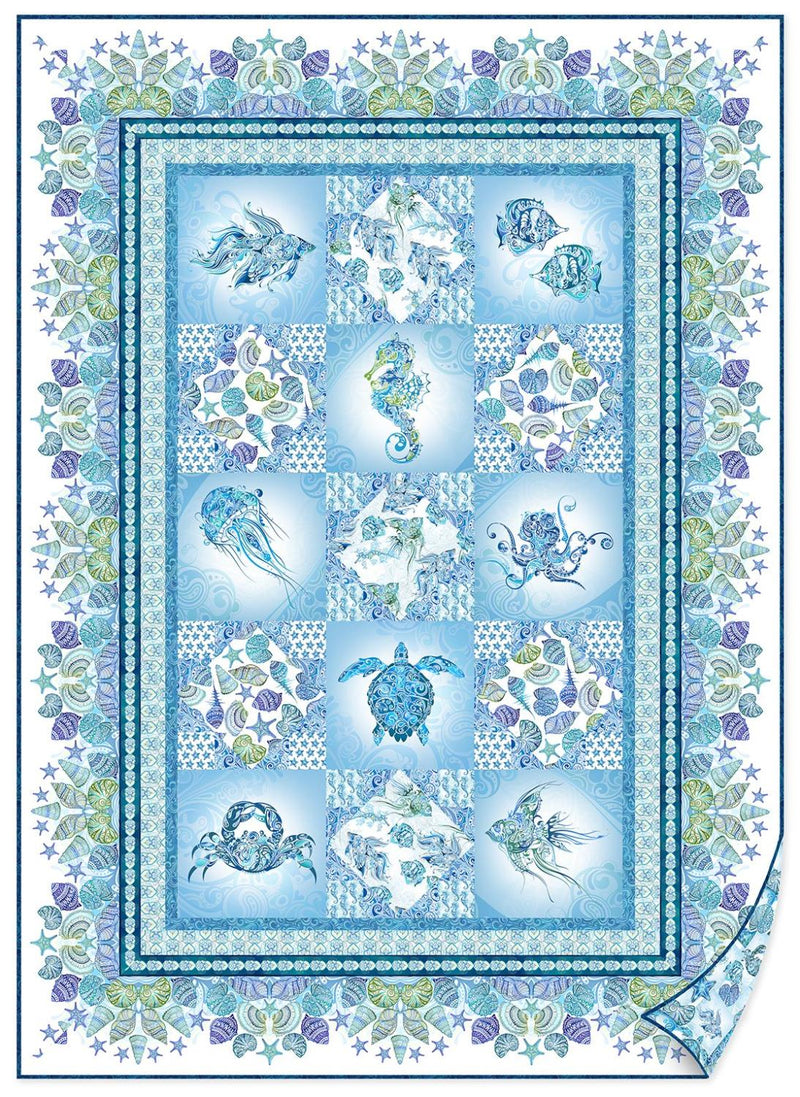 Wonders of the Ocean Quilt Kit