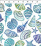 Wonders of the Ocean Shells -  Blue