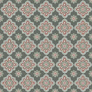 Woodland Whispers Medallions - Dark Aqua