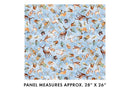 Woodland Wonderland Animals - Light Blue