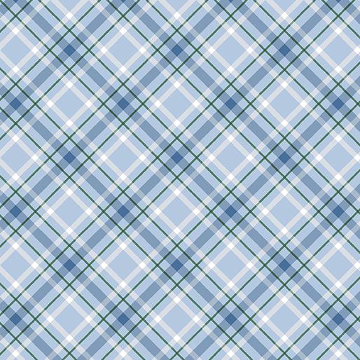 Woodland Wonderland Plaid - Blue