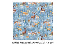 Woodland Wonderland Scenic - Medium  Blue