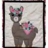 Llama Quilt Wall Hanging Kit