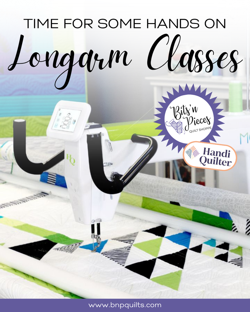 Debby Brown-Intro to Longarm Quilting -Fundamentals Thursday Oct 30 9:00-12:00PM