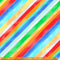 108" Quilt Back-Rainbow Stripe - Multi