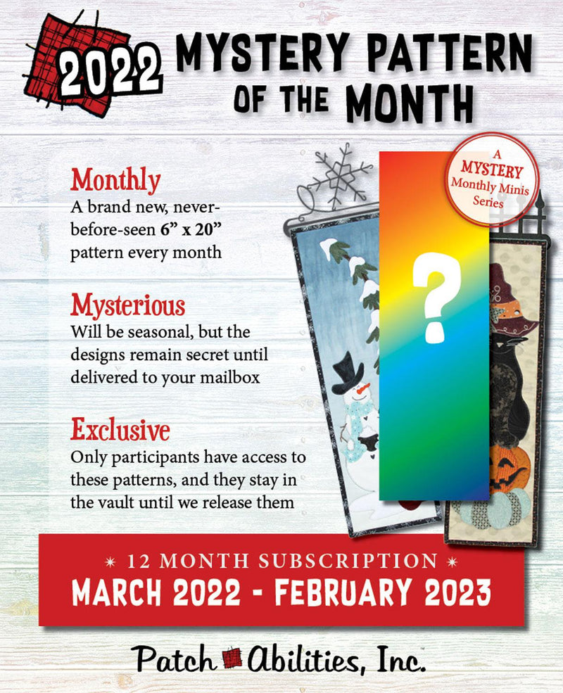 2022 Mystery Pattern of The Month
