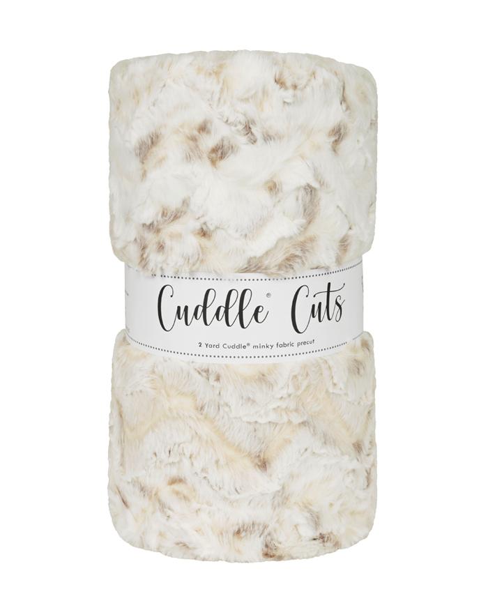 2 Yard Cuddle Cuts - Snowy Owl Natural