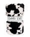 2 Yard Luxe Cuddle Cuts - Cow Snow/Black