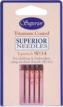 #90/14 Topstitch Titanium-coated Needles
