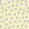 Adorable Alphabet - Baby Elephant - Yellow Flannel
