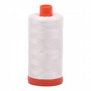 Aurifil Cotton Thread Solid 50wt 1422yds Chalk White 2026