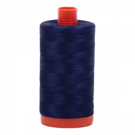 Aurifil Cotton Thread Solid 50wt 1422yds Midnight 2745
