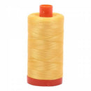 Aurifil Cotton Thread Solid 50wt 1422yds Pale Yellow 1135