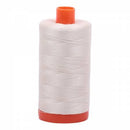 Aurifil Cotton Thread Solid 50wt 1422yds Silver White 2309