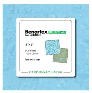 Bali Lakeshore 5" Squares - 42 pcs