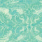 Bali Sweet Rose I Leaf Scroll - Mint