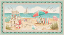 Beachy Keen 24" Beach Scene Panel - Sand