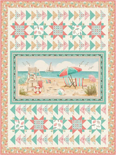 Beachy Keen Quilt Kit – Bits 'n Pieces Quilt Shop
