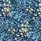 Bee All You Can Bee - Allover Floral - Dark Blue
