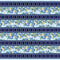 Bee All You Can Bee - Border Stripe - Dark Blue