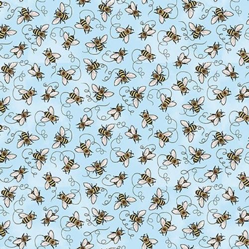Bee All You Can Bee - Mini Bees - Lt Blue