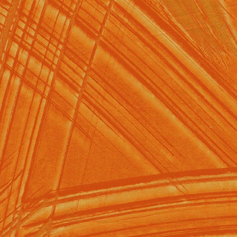 Benartex Crosshatch Tangerine