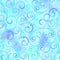 Swirling Splendor 108" Wideback -  Aqua