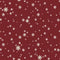 Better Not Pout Snowflakes - Dark Red