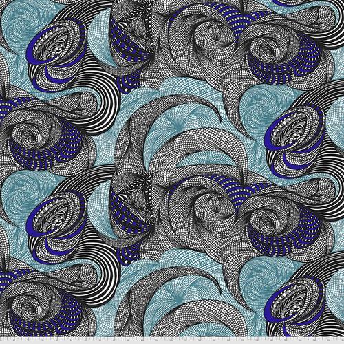 BioGeo-2 - Frolicking Fronds - Blue