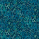 Blue Meadow Flower Fancy - Dark Teal