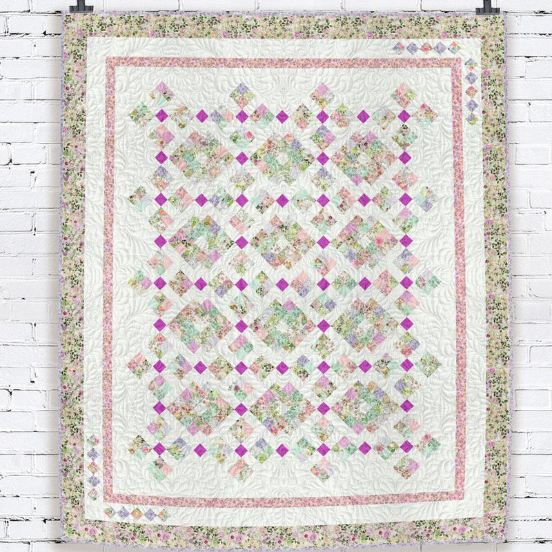 Blush - Meditation (Queen) Quilt Kit