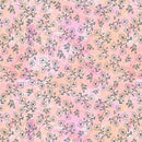 Blush Outline Floral - Coral