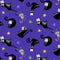 Boo! Glow - Tossed Cats Purple