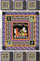 Boo ! Table set Quilt Kit Table Topper and Placemats