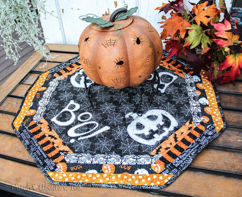 Boo Ya! Table Mat Pattern